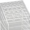 Acrylic Pen Holder Desk Organizer Multifunctional Stand Makeup Brush for Home