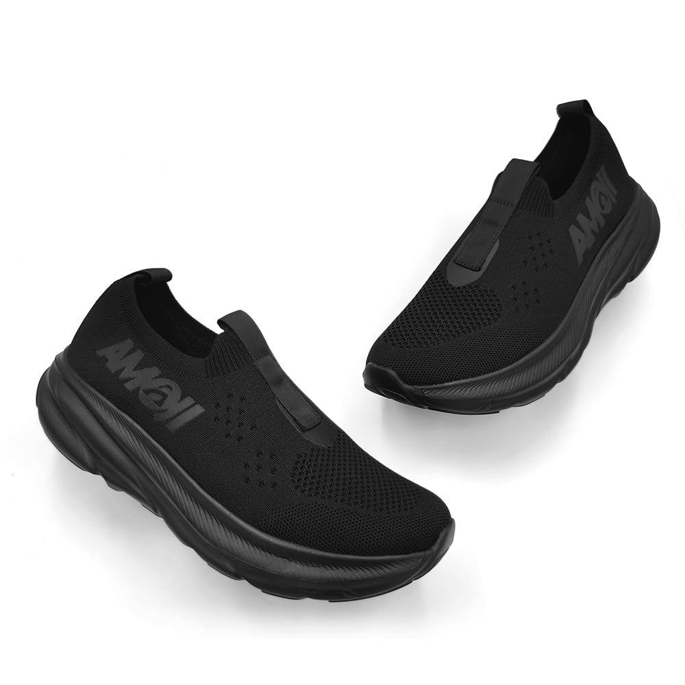 Sneakers Walking Shoes Fashion Sneakers Casual Sneakers Knit Knit Shoes Thick Sole Treadable Synthetic Fiber Breathable Summer Summer Mesh Foldable