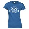 Funny Drinks When In Doubt Add More Wine Skinny Fit TShirt