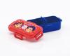 Skater Antibacterial Bento Box with Made In Soft-Serving Dome-Shaped Lid, 530ml, Peko-chan Design, Japan, PFLB6AG-A