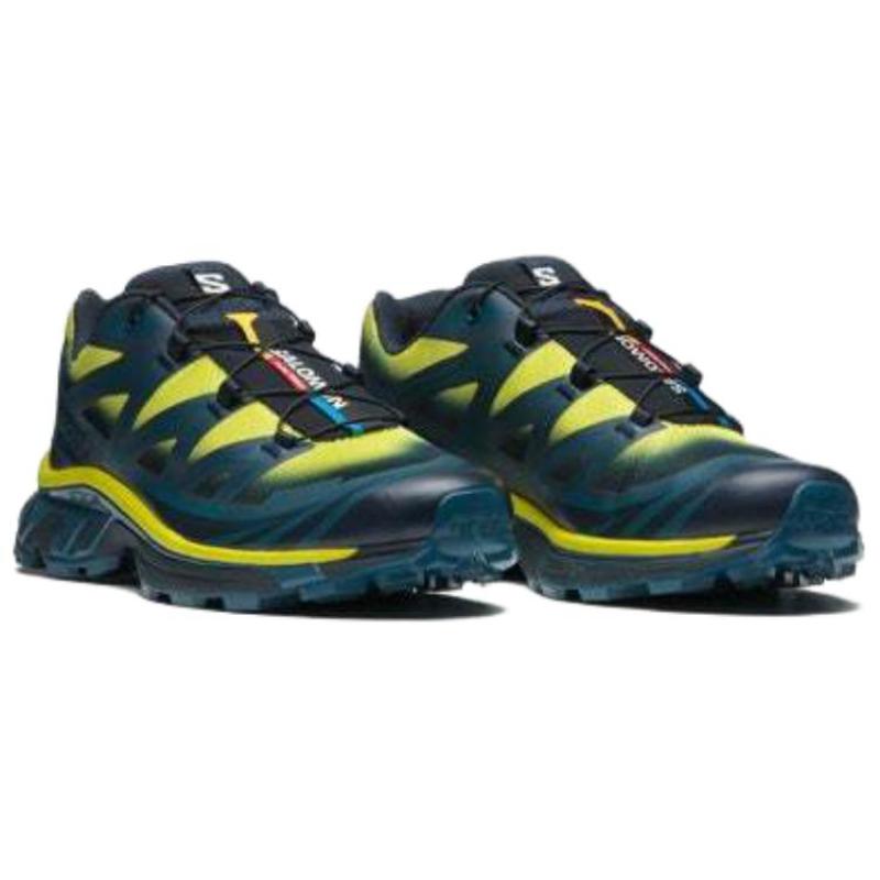 SALOMON XT-6 Skyline Carbon Sunny Lime Sneakers 474404