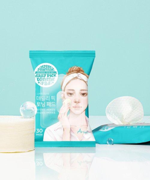 Ariul Stress Relieving Purefull Daily Pick Toning Pad x3 Standard