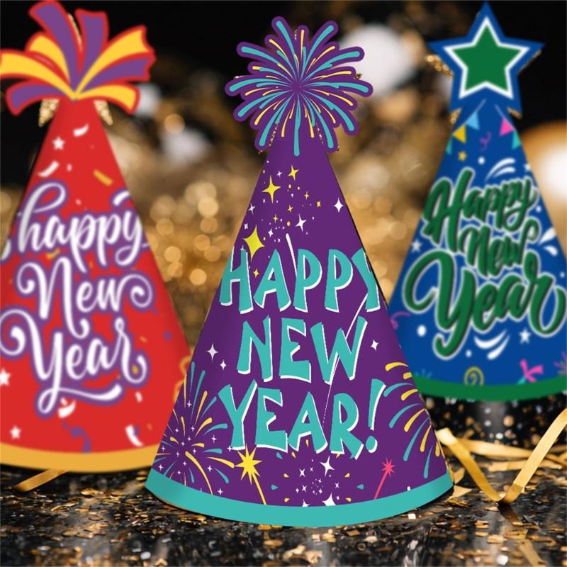 2026 Festival Headband Paper Hat Light Weight New Year Headpiece Party Hat For Indoor and Outdoor Festival Celebration