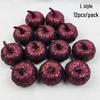 Halloween Foam Pumpkin Set, 5.5cm, 16-Pack - Ideal for Photography, Display, or Decoration.