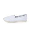 Women's Korean Style Slip-On Canvas Shoes: Solid Color, Flat, Mary Jane Design