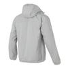 Adidas Men's Metallic Grey Hooded Sports Jacket KG5179