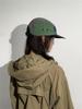 Stylish Five-Panel Quick Dry Skater Hat: Japanese Color Block, Hip Hop Flat Brim, Outdoor Sports Cap