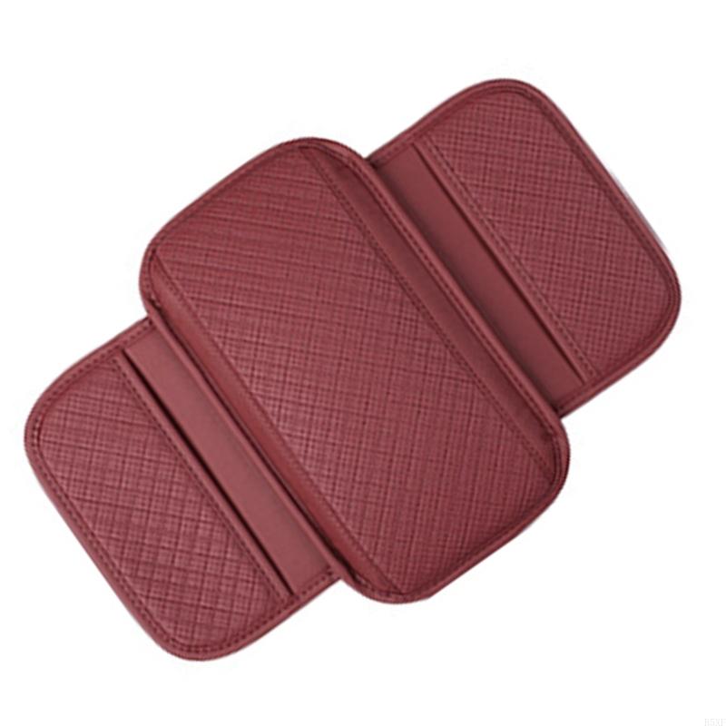 2025 New Leather Car Armrest Cushions Adjustable Car Center Console Pad Upgrades For Enhances Comfort & Convenient Storage