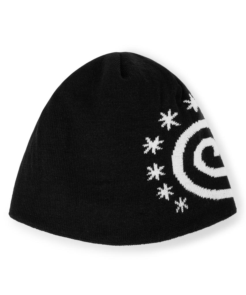 Pideupaipeo Spiral Logo Beanie Black
