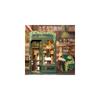 CuteBee Book Nook DIY Kit Miniature Dollhouse with LED Lights for Beginners and Teens