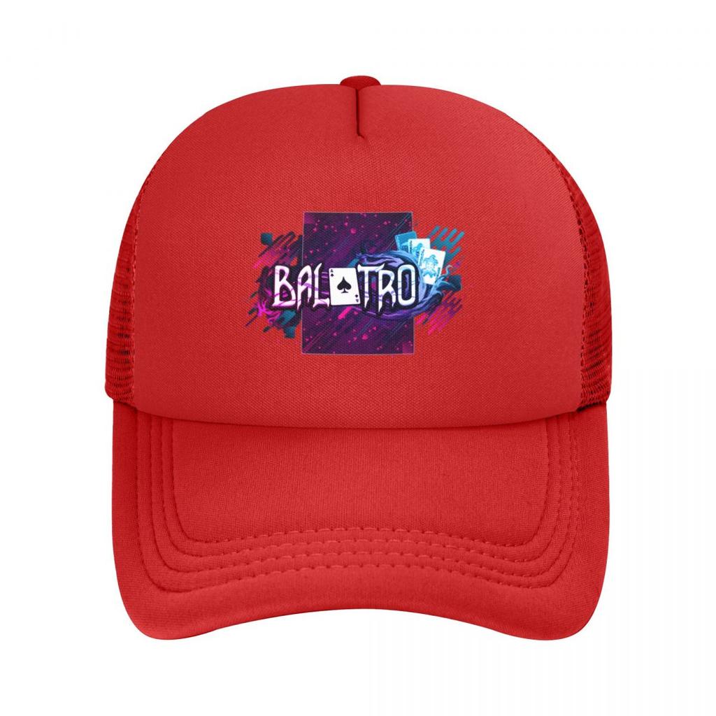 Casquettes de Baseball Jeu Balatro Carte Joker Fans Cadeaux Chapeaux en Mesh Casquettes de Soleil à Visière Chapeaux pour Adultes