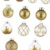 30 Pieces Christmas Tree Decorations Ball Ornaments Decorative Hanging Baubles Charm