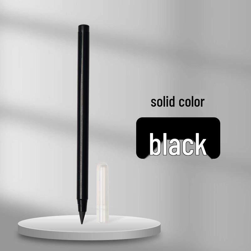 Black Tech Eternal Pencil: No Sharpening, No Ink, Break-Resistant Lead, Posture-Correcting Drawing Tool