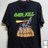 Overkill Feel The Fire European Tour 1986 Tshirt