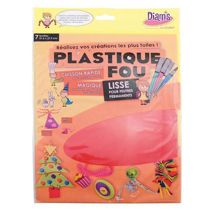 Crazy Plastic - Crazy Plastic Color Assortment 7 Sheets