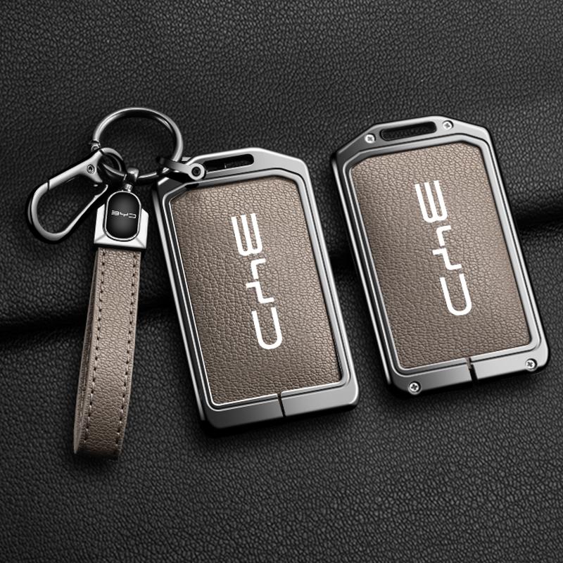 

Car Smart NFC Card Key Case Cover Key Bag For BYD Seal u Yuan Up Atto 3 Seagull Han EV Dmi mini Dolphin Metal Protector Shell