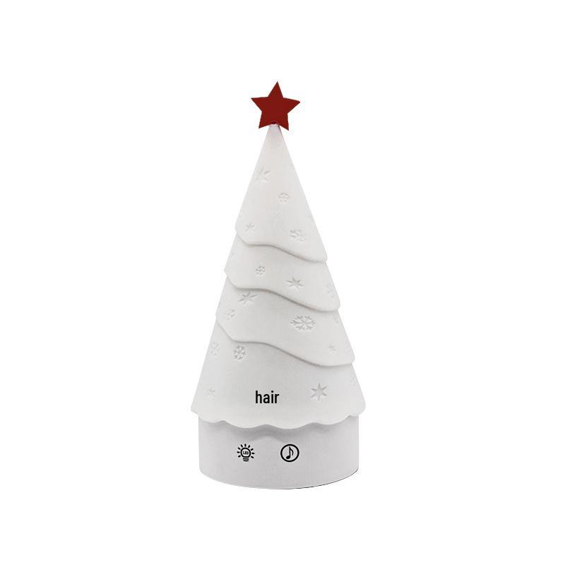Silikon USB Weihnachtsbaum Nachtlicht für Zimmer und Wohnheime