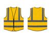Reflective Safety Vest with Printed Logo for Construction and Traffic Protection