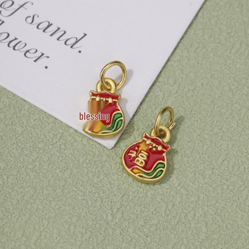 

Древняя Золотая Подвеска Кои с Подтеками - Изысканный Сделай Сам Благоприятный Аксессуар