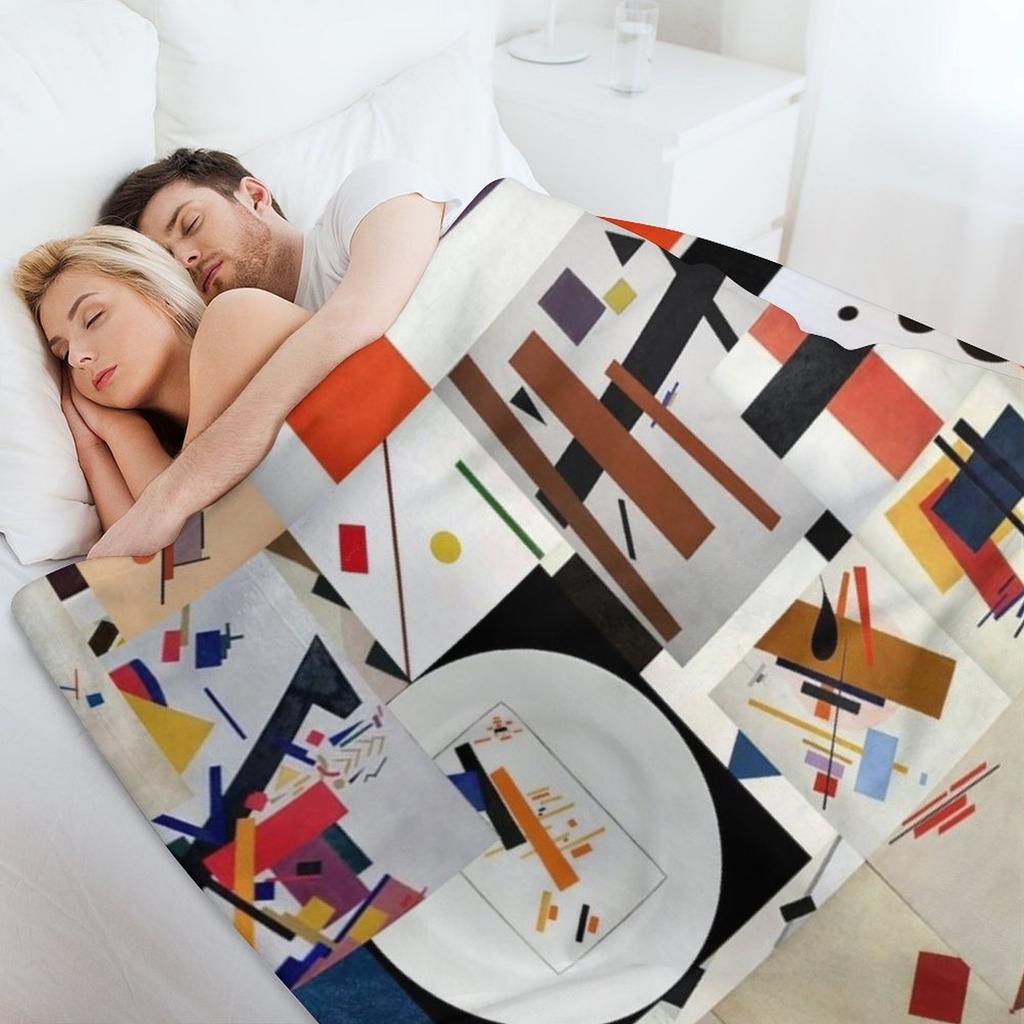 Kazimir Malevich Throw Blanket Loose Blankets For Baby valentine gift ideas Sofa Quilt Blankets