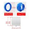 1Pcs PVC Exhaust Fan 75/110mm Ventilation Grill  for Bathroom Kitchen Accessories