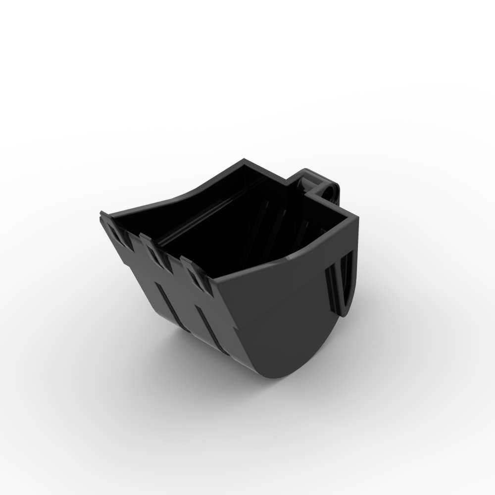 Non-Toxic Moc 1Pcs 24120 Digger Bucket 4X7 Building Blocks Kit 6145856 With Teeth Bricks Particle Educational Diy Toys Children Kid Gifts