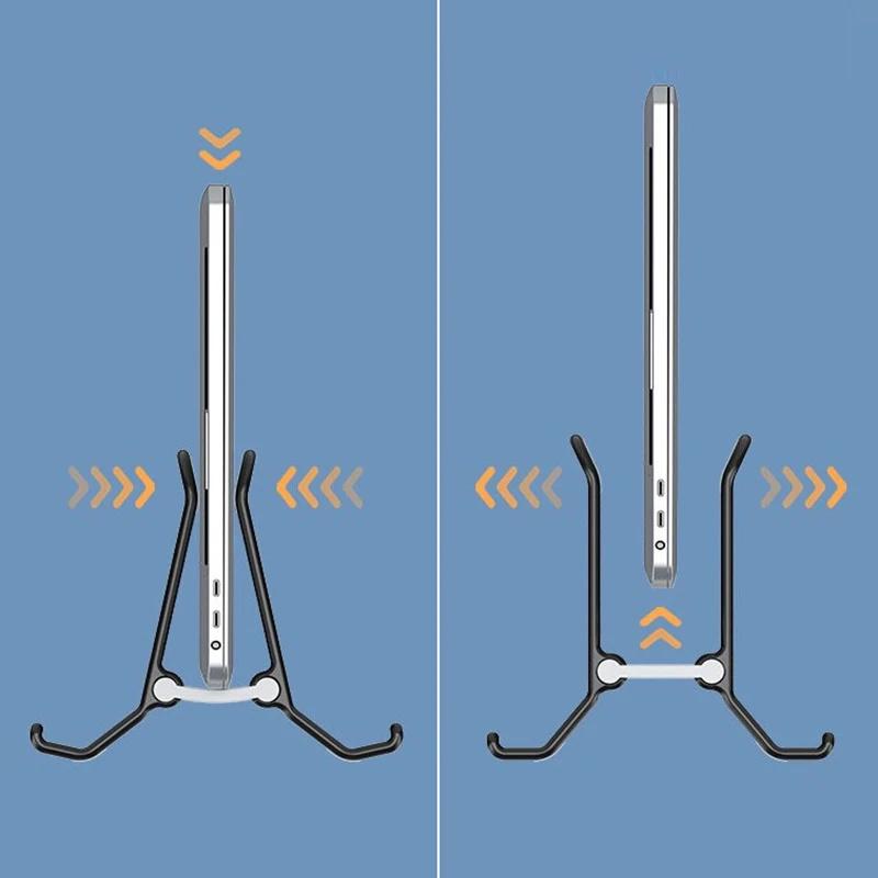 Suport vertical pentru laptop Accesorii din aliaj de aluminiu Antiderapant reglabil 1 bucată Potrivit pentru Mac Mini