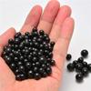 Piedra Preciosa Natural Piedra Espaciadora Suelta Cuenta Piedra Ónix Negro Cuentas para Hacer Joyería