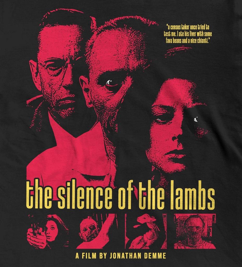 The Silence of the Lambs T-Shirt, Hannibal Lecter Anthony Hopkins Shirt