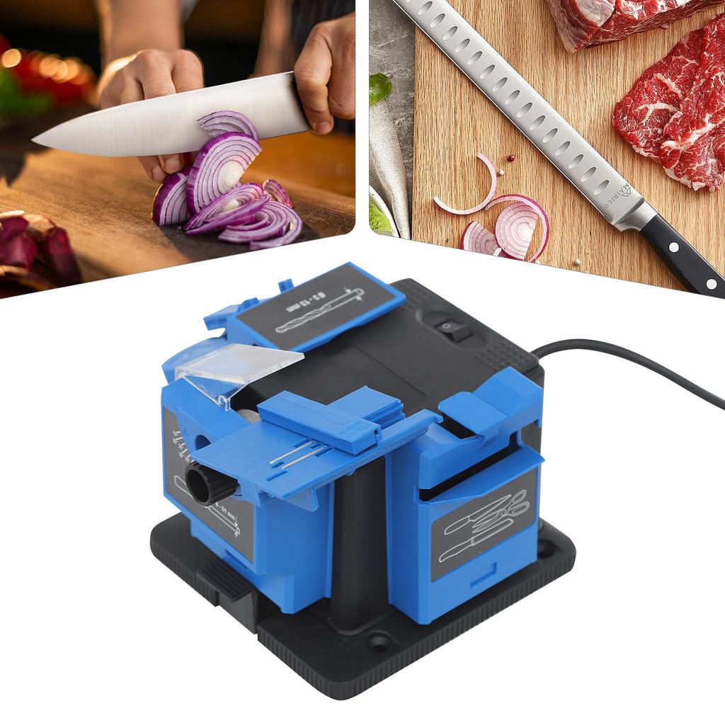 1350rpm Efficient Multifunctional Drill Bit Grinder, Adjustable Angle Electric Sharpener for Homes, Restaurants & Repair Shops