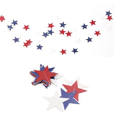 Stair Garland Fasionable for Wedding Red Stronger Festive Atmosphere Delicate Romantic Trump Birthday Streamers Under the Verand