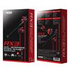 Hobbyant RX3 3.5mm Wired Gaming Earphones with Microphone, Earphone Headphones, Noise Reduction Headset - Color: Red