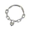 Surgical Steel Nose Rings Hoop Heart Chain Designs Septum Jewelry for Women and Girls 8/10MM In Gold or Silver