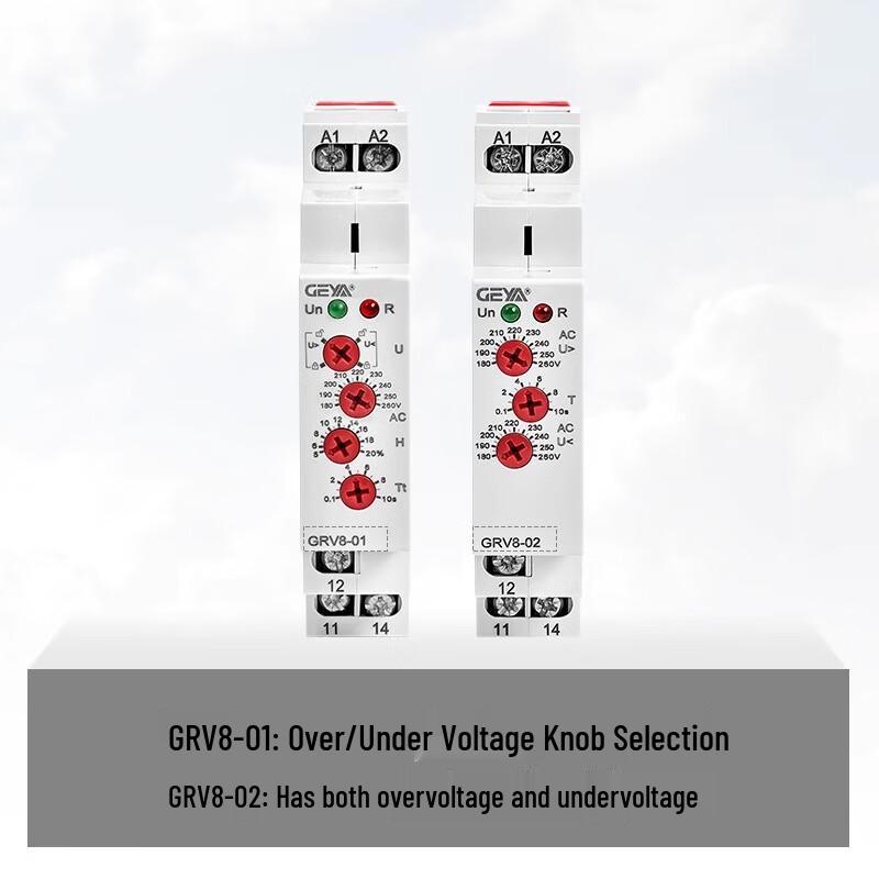 GEYA Single-Phase Voltage Monitoring Relay