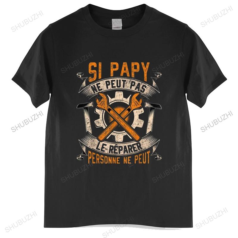 Wenn Opa es nicht reparieren kann, kann es niemand T-Shirt Bestes Geschenk für Opa Baumwolle Weich Schönes T-Shirt Oberteile