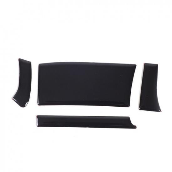 Piano Black Left Side Steering Wheel Cover Trim For Infiniti G25 G35 G37 2007-13