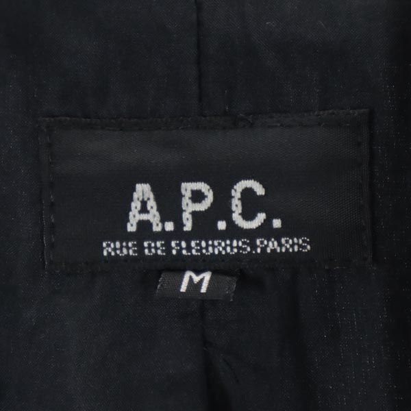 A.P.C. Made In France Tailored Jacket M Black Men's Used
