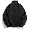 Men's Half-High Collar Zipper Hoodie - Casual, Loose, Versatile Base Layer for Couples