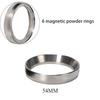 6 Magnetic Espresso Coffee Dosing Ring Dosing Funnel Stainlness Steel with 6 Magnets Fits 51/54/58/mm Portafilter Barista Tools