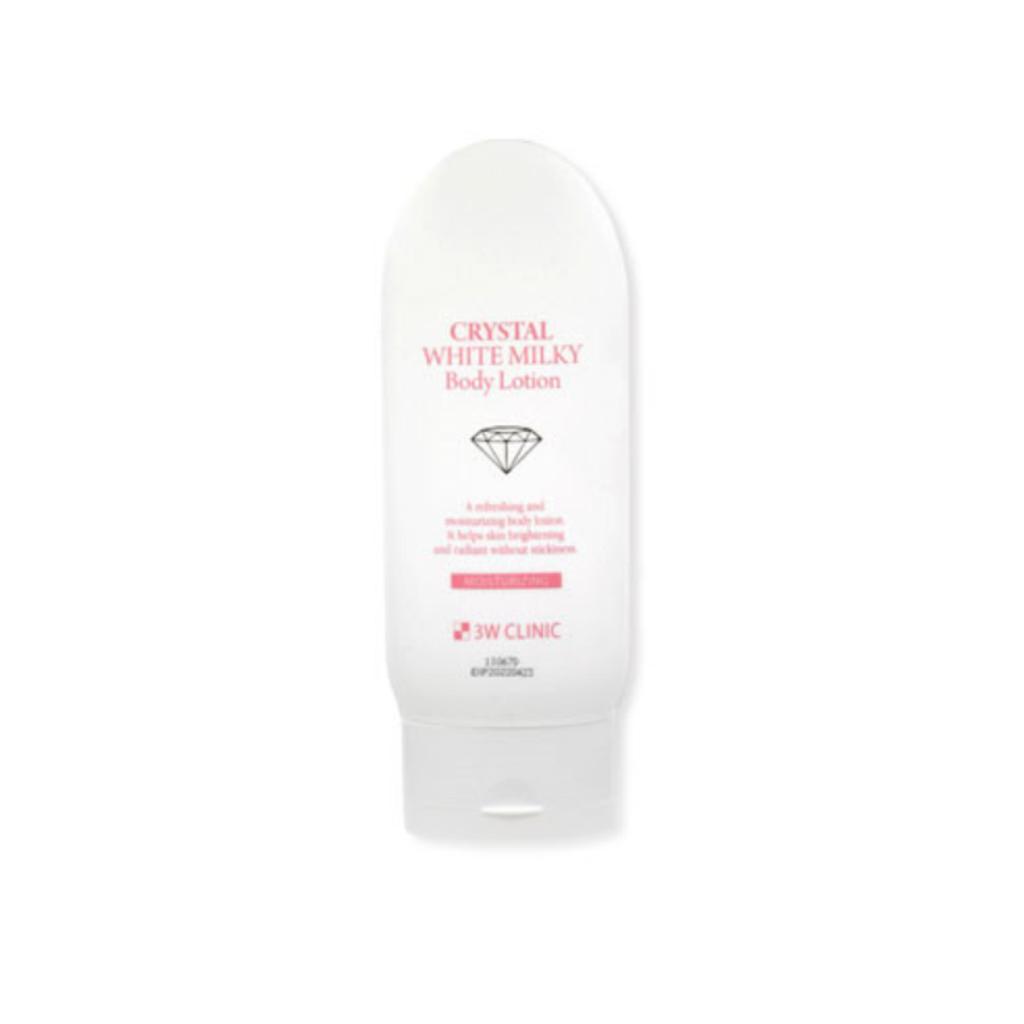 3w Clinic Crystal White Milky Body Lotion 150g (3 Options)