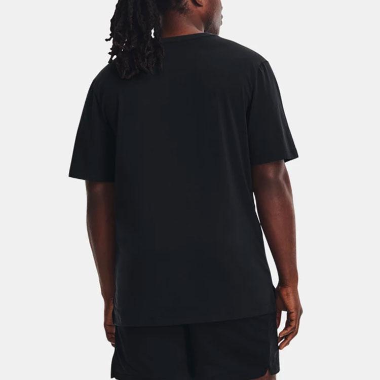 Under Armour Curry Series SS22 Incubate Breathable Casual Sports Short Sleeve T-Shirt Men Tops Black 1370255-001