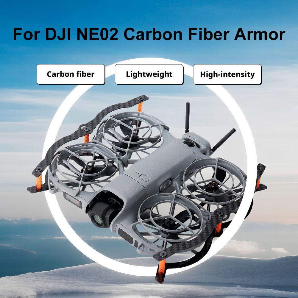 For DJI NEO 2 Anti-collision Protector Bumper Bar Propeller Guard Anti-drop Carbon Fiber Armor Protection Drone Accessories