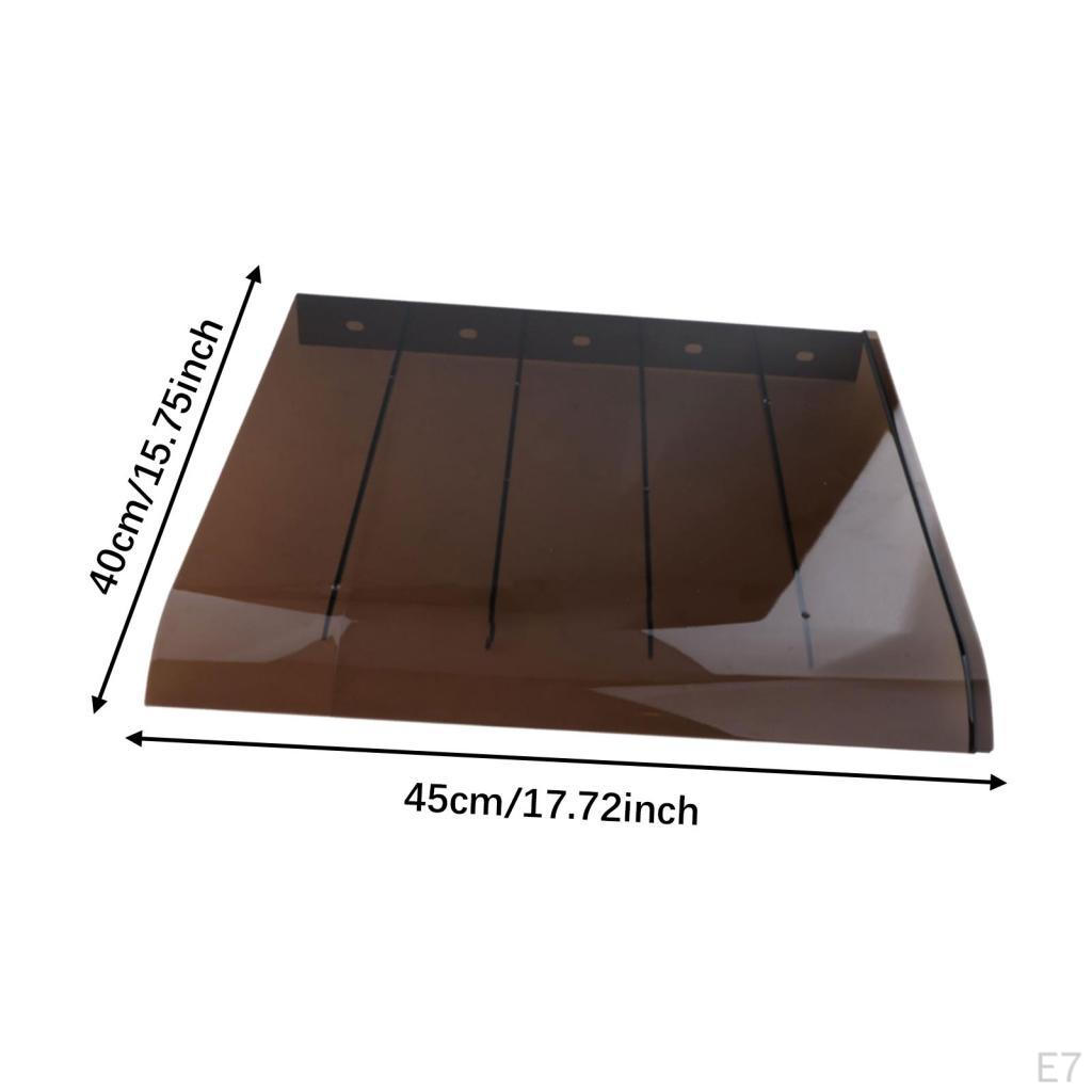 Door Canopy for Window Awning, Protection Against Weather Elements Outside