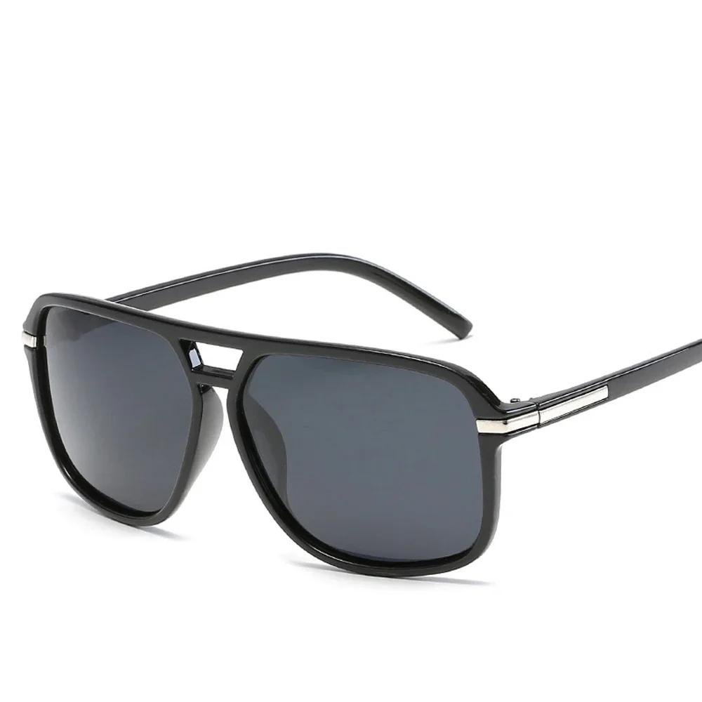 

Большие солнцезащитные очки, мужские поляризационные зеркальные очки, солнцезащитные очки для вождения, мужские дизайнерские солнцезащитные очки для водителя в стиле ретро