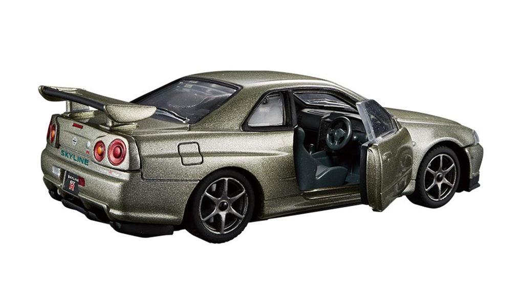 Tomica Premium RS Nissan Skyline GT-R V-spec II Nur (Millennium Jade)