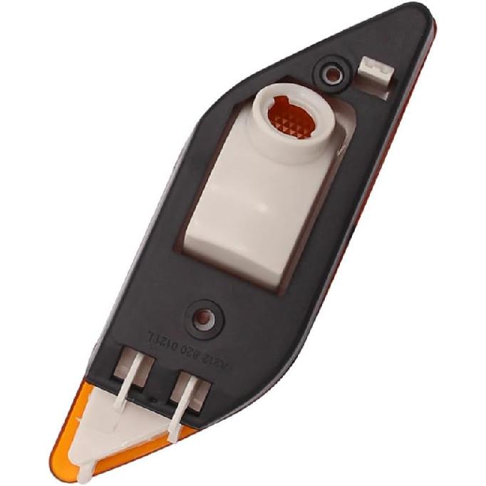 Riloer Side Marker Corner Light Lens Cover Front Left, Front Fender Amber Lens Housing, Compatible with Mercedes-Benz E350 E550 E63 Amg 2010-2013,
