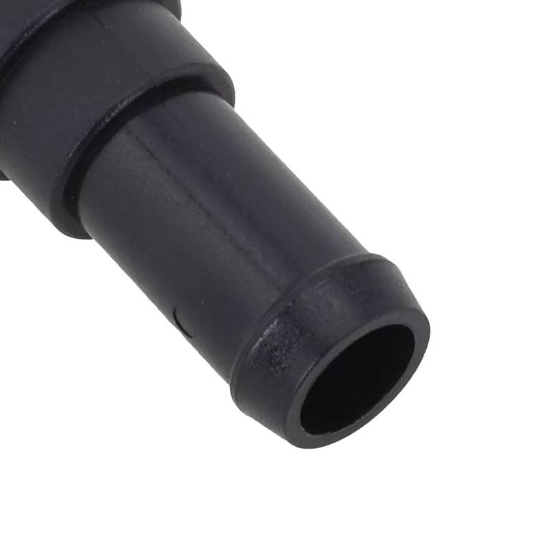 B45561240A Cooler System Heater Water Hose Connector Fit for Mazda 3 Protege Protege5 323 MX-3 RX-7 MX-6 626 MPV Black Plastic