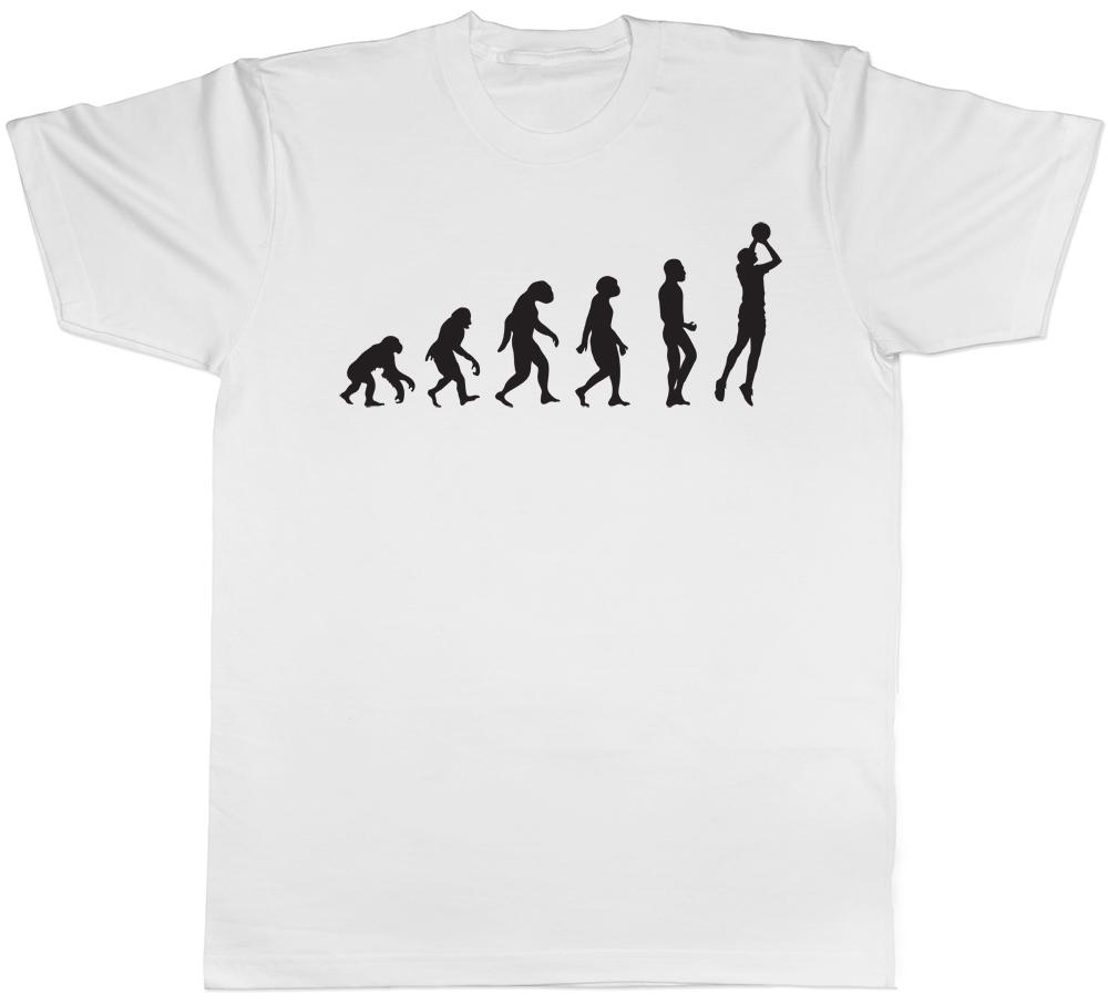 Evolution of Basketball Unisex Unisexs Unisexs Ladies TShirt Tee