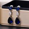 BELLA BOX Einfache elegante Tropfenohrringe für Frauen, Hochzeit, Liebe, Accessoires, ästhetische Dame, baumelnde Ohrringe, ausgefallenes Geschenk, Modeschmuck