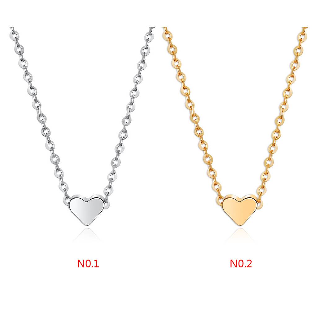 Herzanhänger Damen Mädchen Verstellbare Legierungskette Schmuck Geburtstagsgeschenk